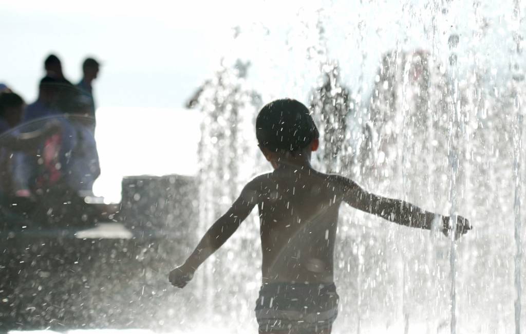 Splash parks in London