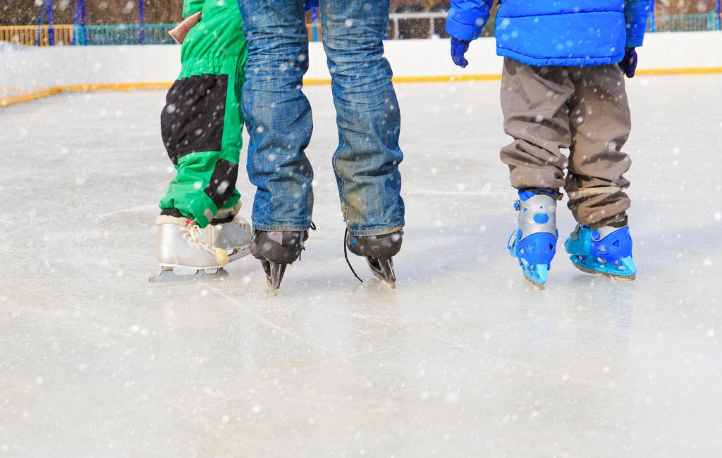 Where to go ice skating in London at Christmas Deposit Photos