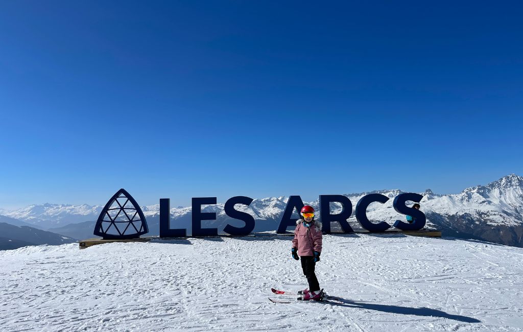 Skiing France with Kids