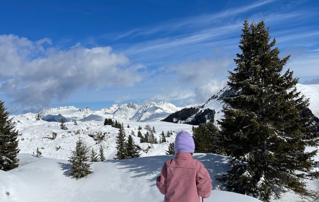 Skiing France with Kids
