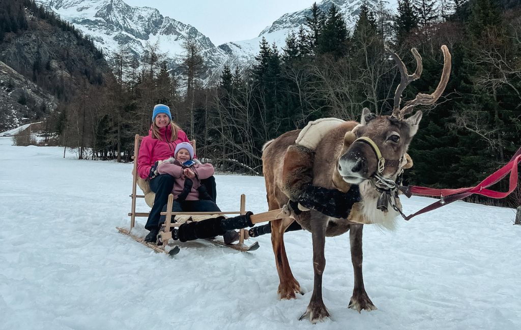 Skiing France with Kids