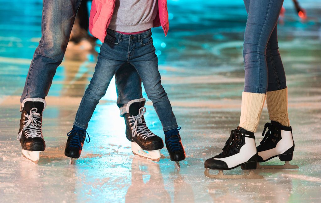 Where to go ice skating in London at Christmas Deposit Photos