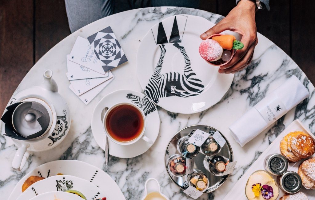 afternoon tea with kids in London