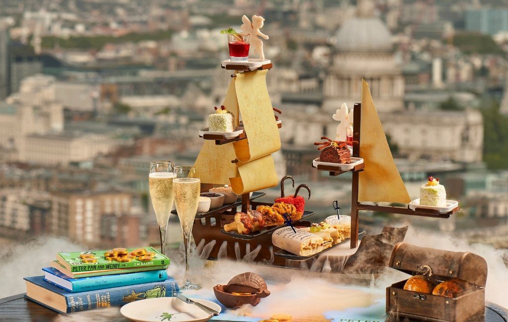 afternoon tea with kids in London