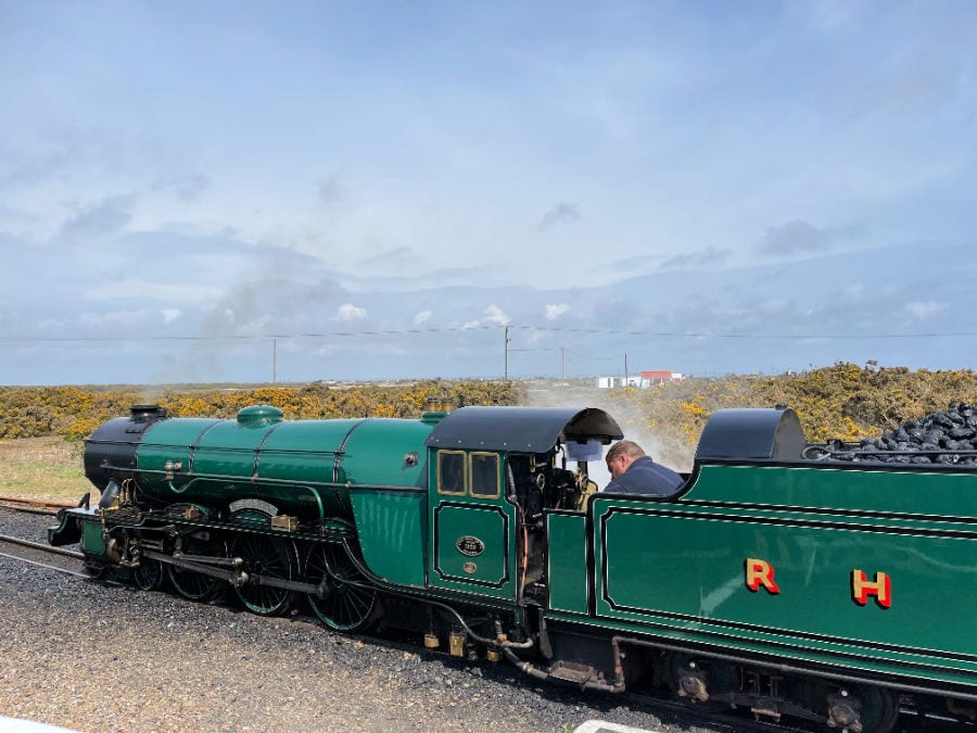 Beaches near London by train