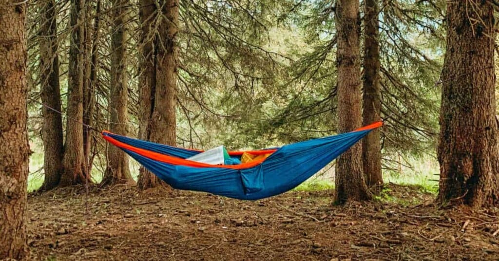 Wild camping in the French Alps