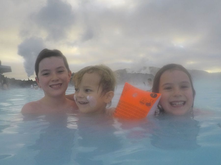 The Blue Lagoon with kids