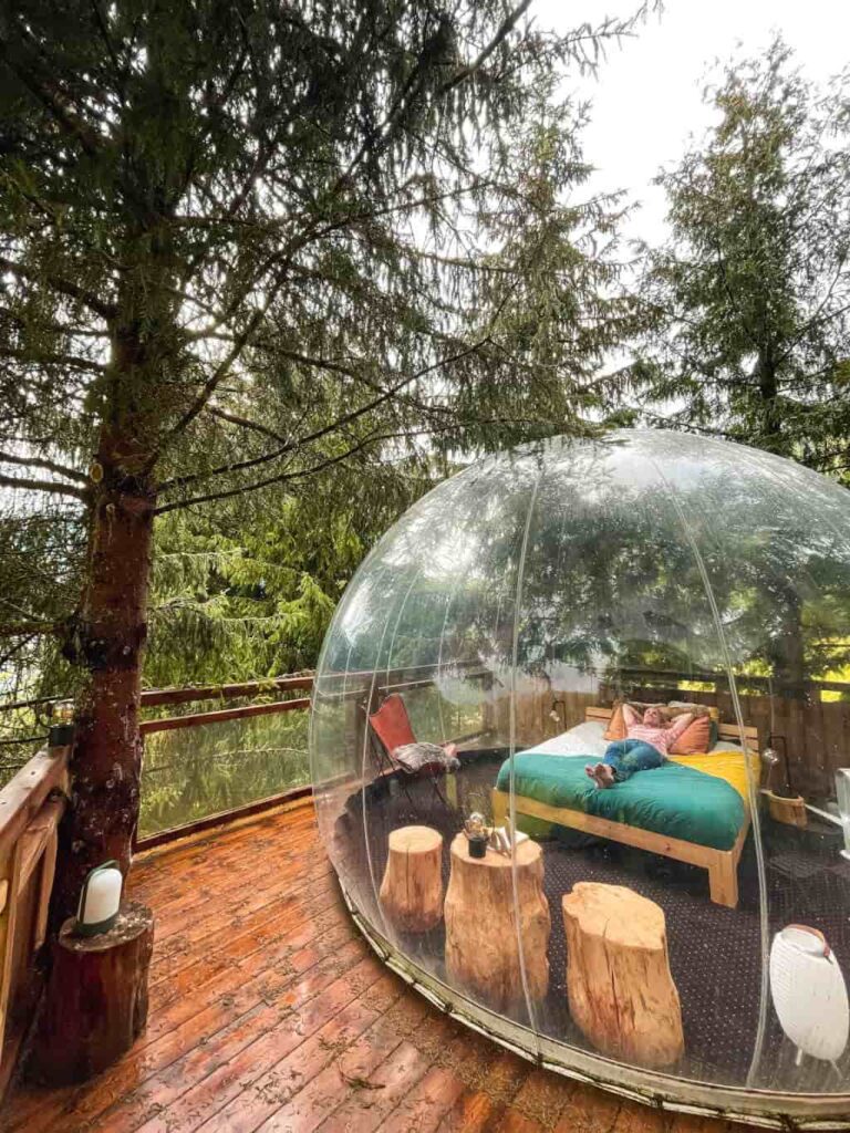 bubble hotel Morzine