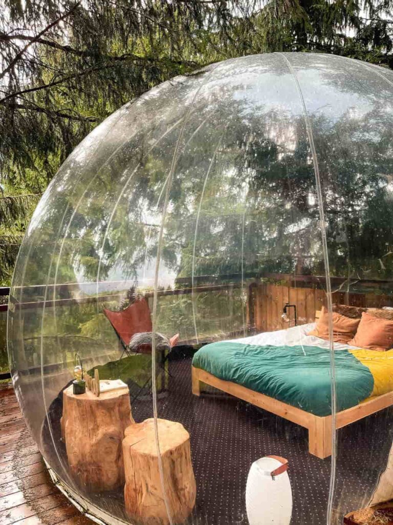 bubble hotel Morzine