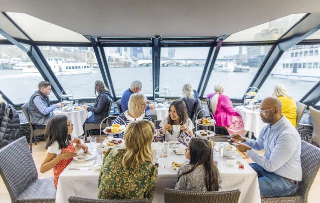 afternoon tea with kids in London