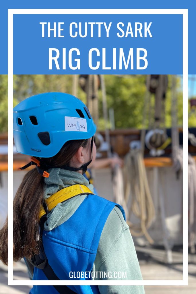 Cutty Sark Rig Climb London