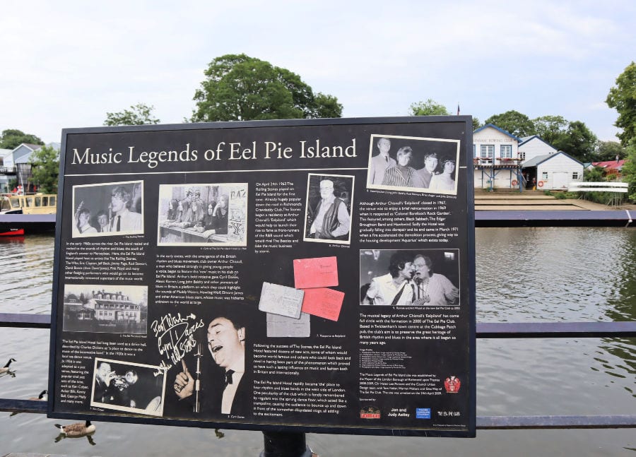 Eel pie island London