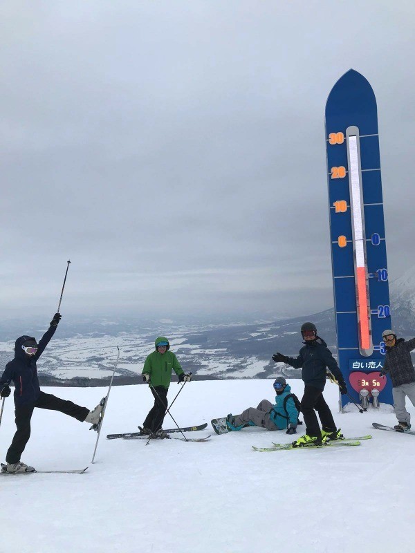 Skiing in Japan with kids