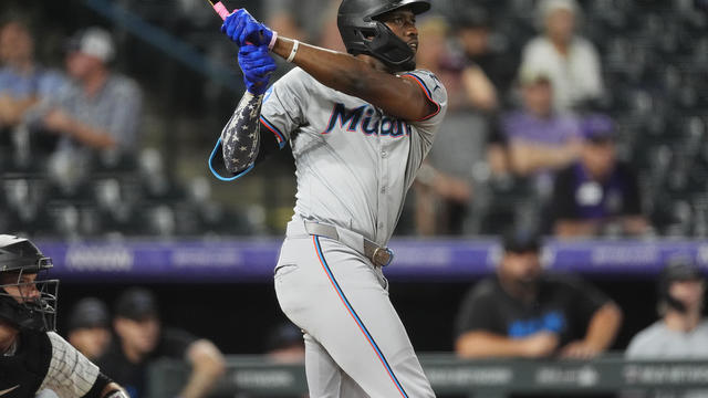 Marlins Rockies Baseball 