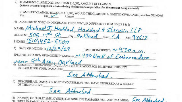 Letter to Oakland in Tuan Le case 