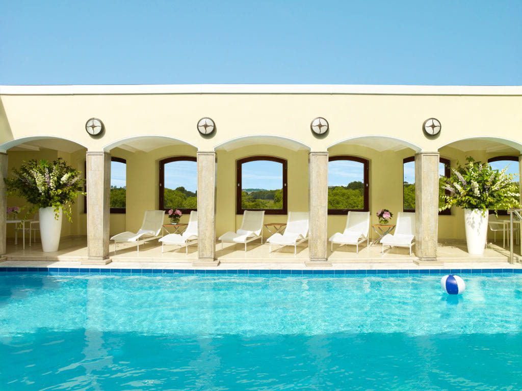 Family friendly hotels in London with a swimming pool