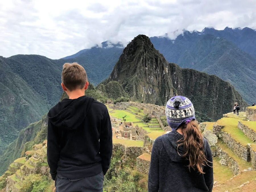 Machu Picchu with kids