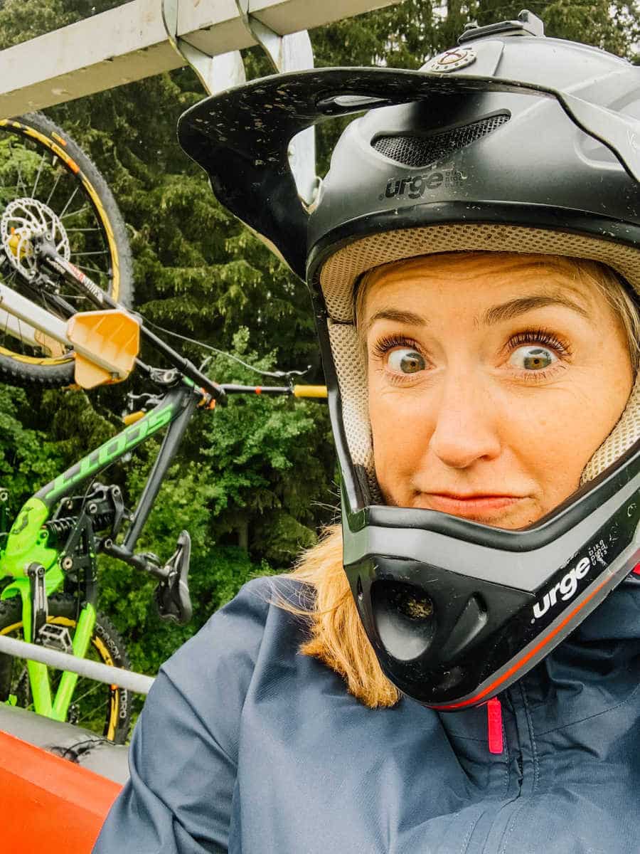 mountain biking in Les Gets