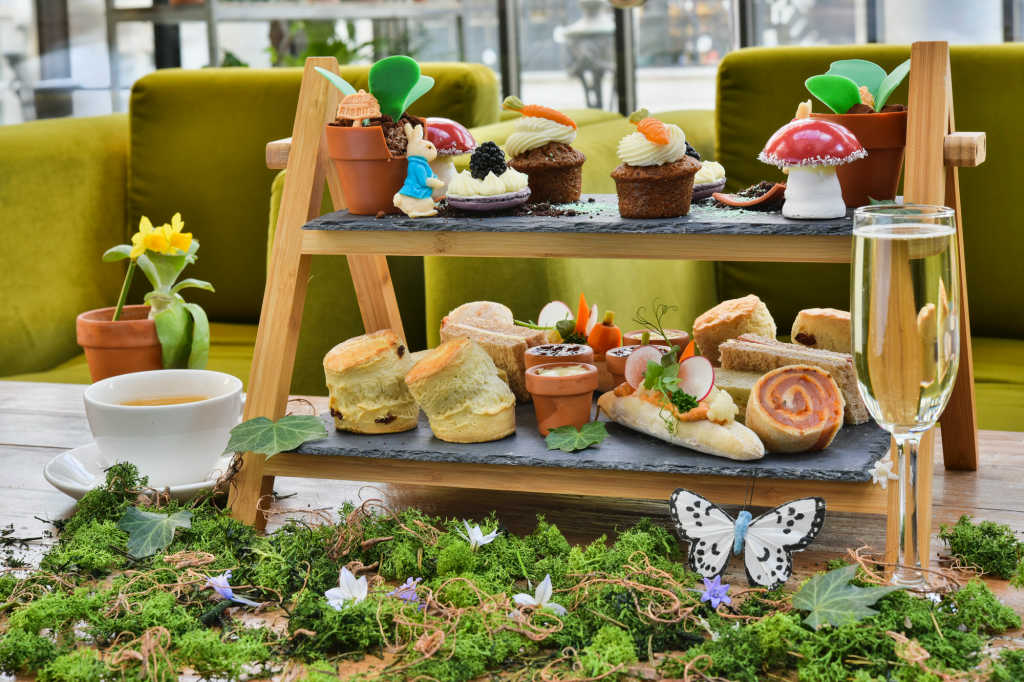 afternoon tea with kids in London