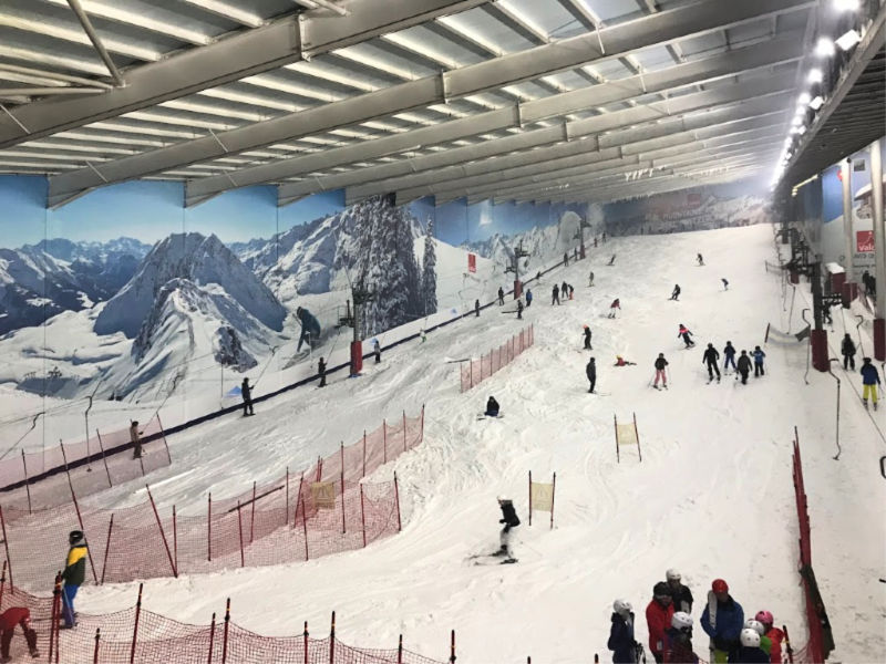 The snow centre indoor ski centre UK