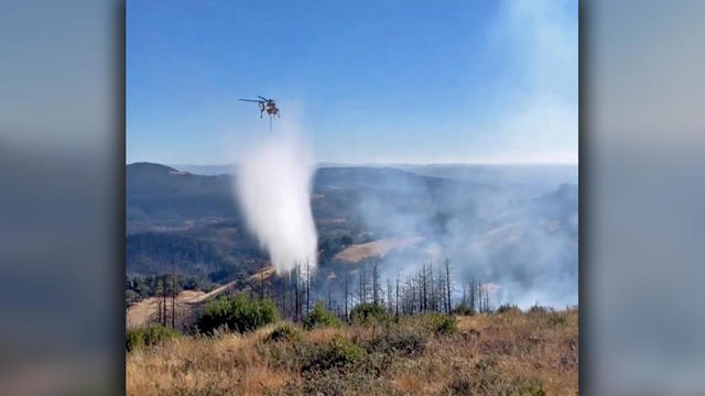 Wildland Fire Near Santa Rosa 