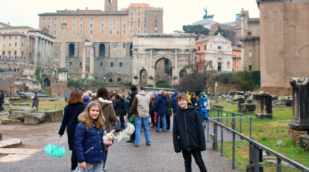 Family tours in Rome